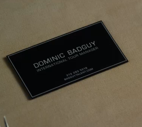 Dominic Badguy 213-293-5218